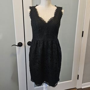 Shoshanna Lace Cocktail Dress With Pockets